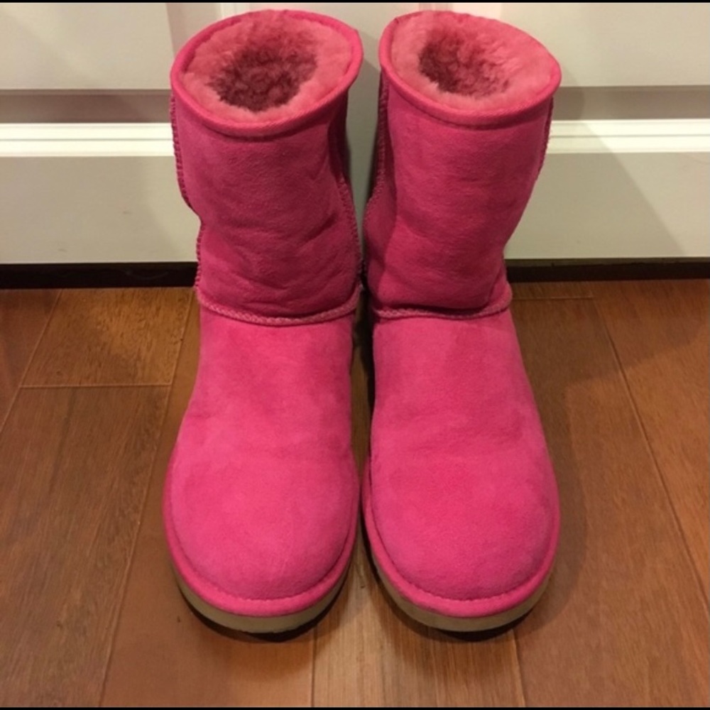 Uggs Classic Short Raspberry/Berry - Picture 4 of 8